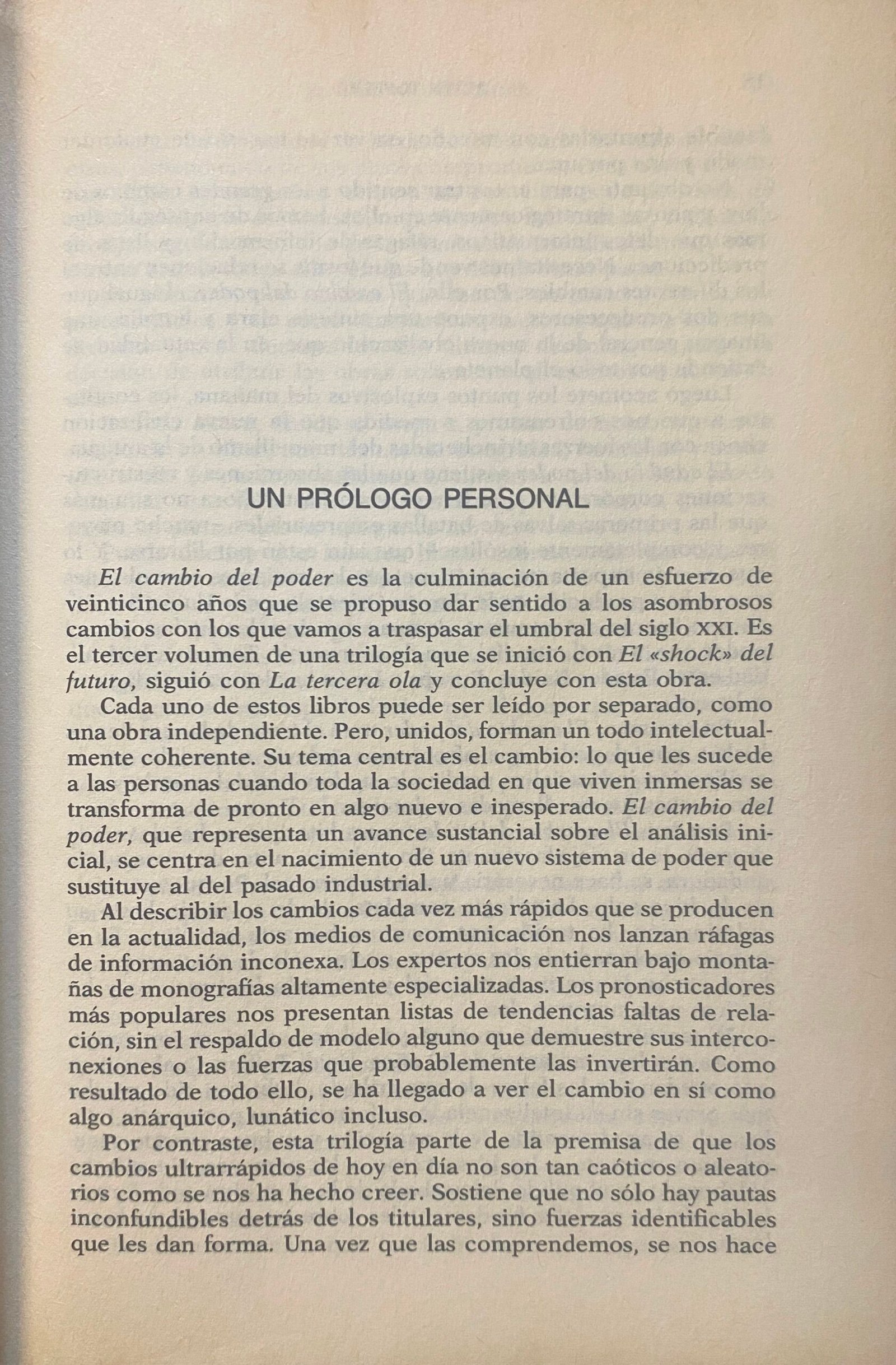 El Cambio Del Poder Powershift