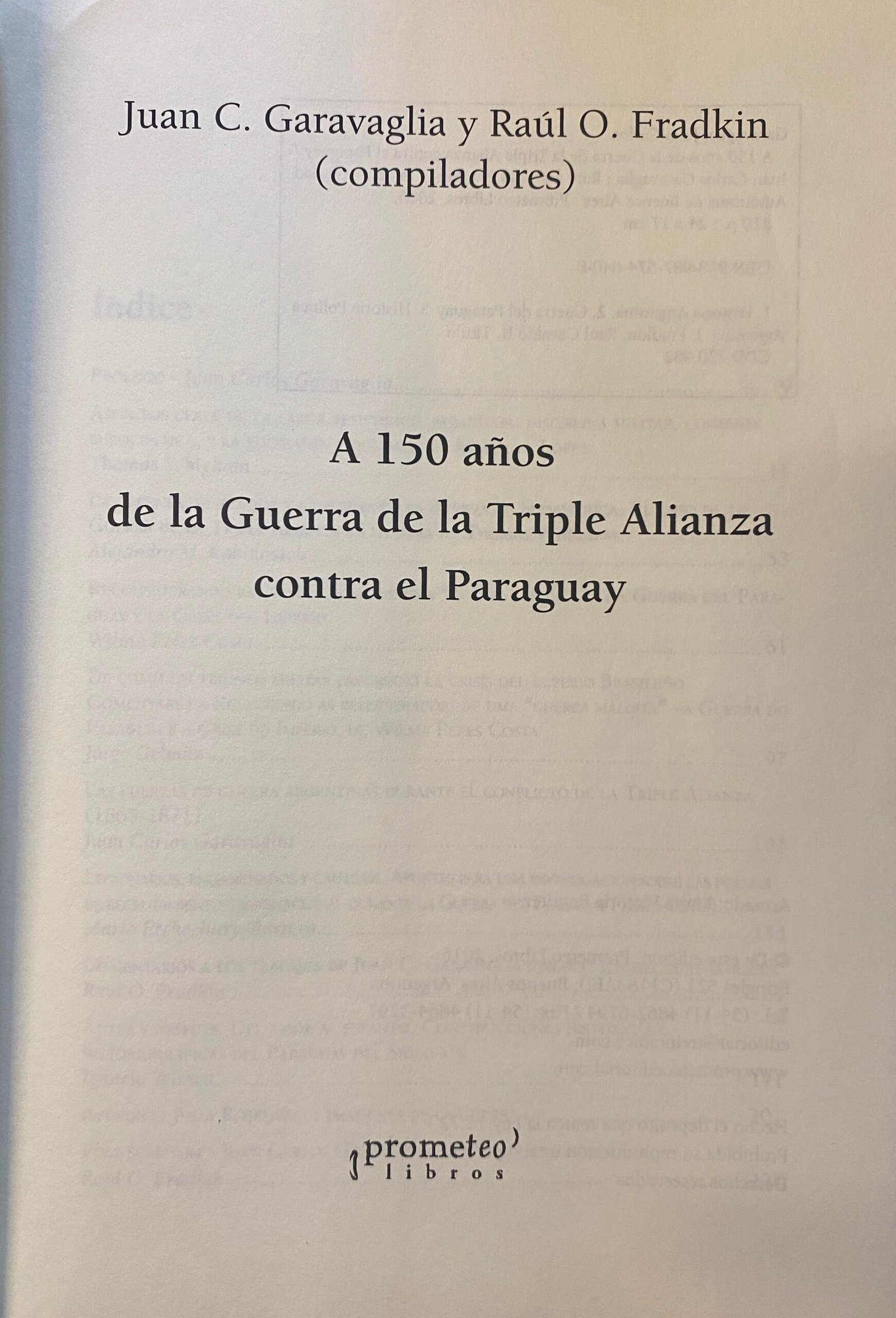 A 150 Años De La Guerra De La Triple Alianza Contra El Paraguay