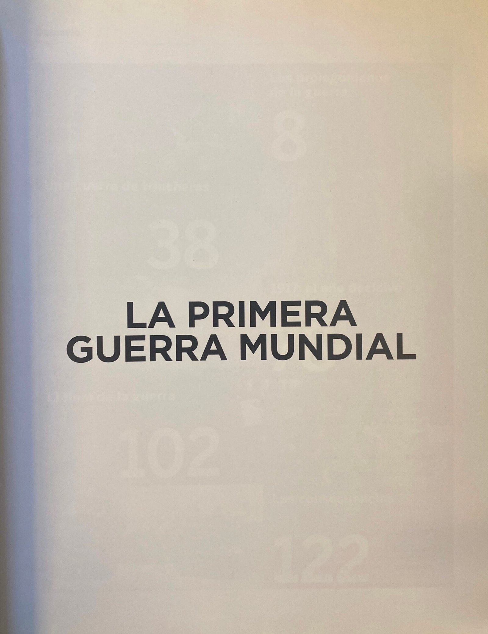 La Primera Guerra Mundial