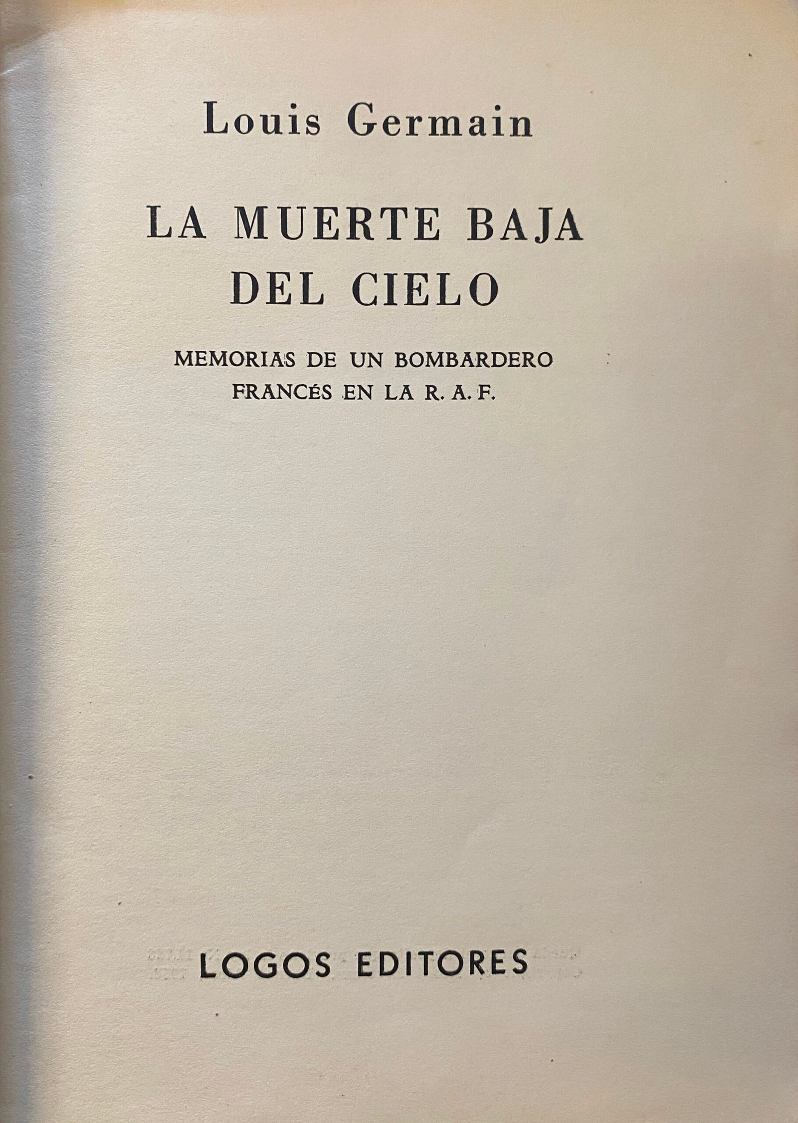 La Muerte Baja Del Cielo